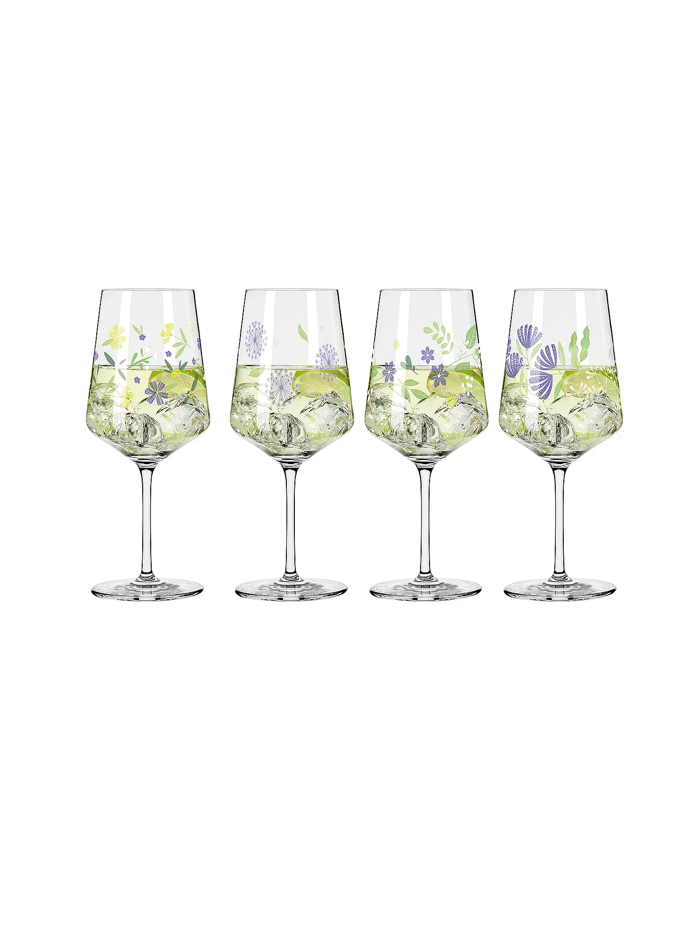 RITZENHOFF | Aperitifglas 4er Set SOMMERTAU HUGO F25 Gruen | 